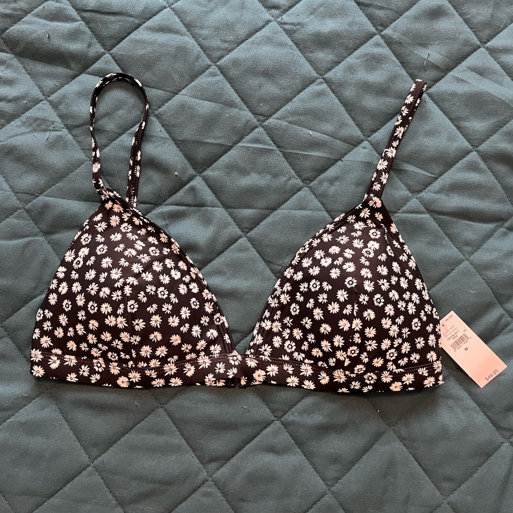 NWT! Gap Daisy Bikini Top